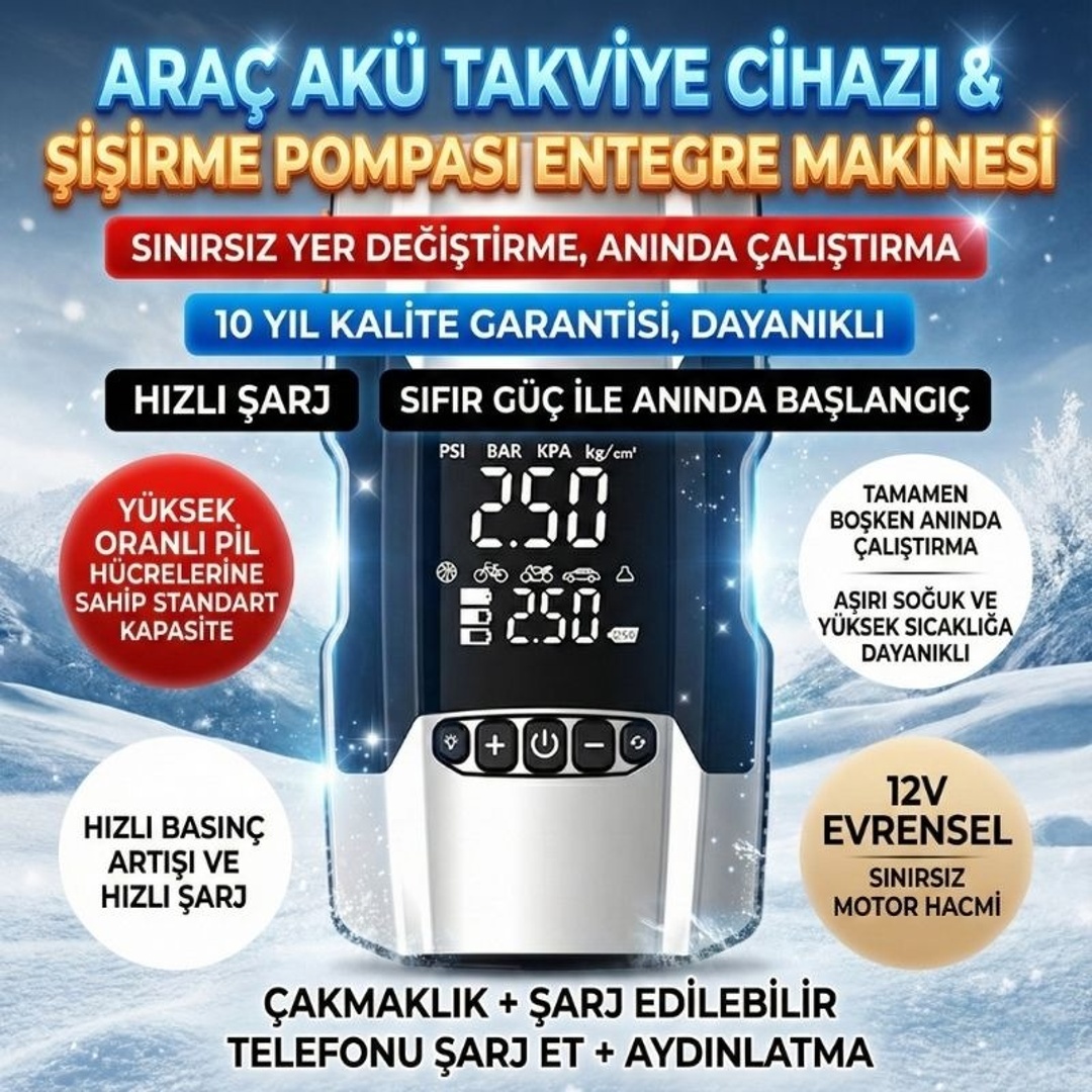 12 BİNLİK AKÜ TAKVİYE