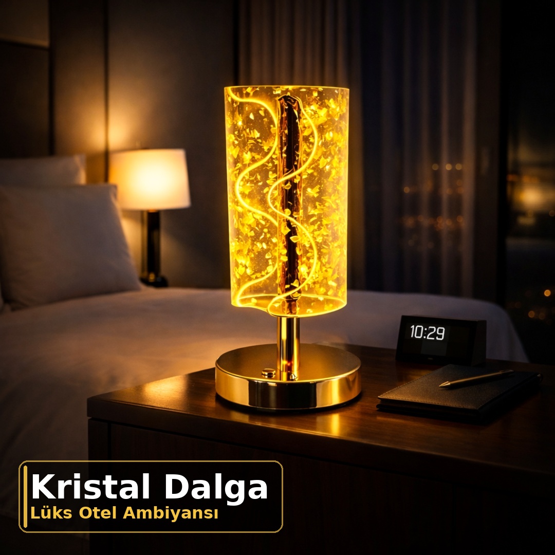 Kristal Masa Lambası