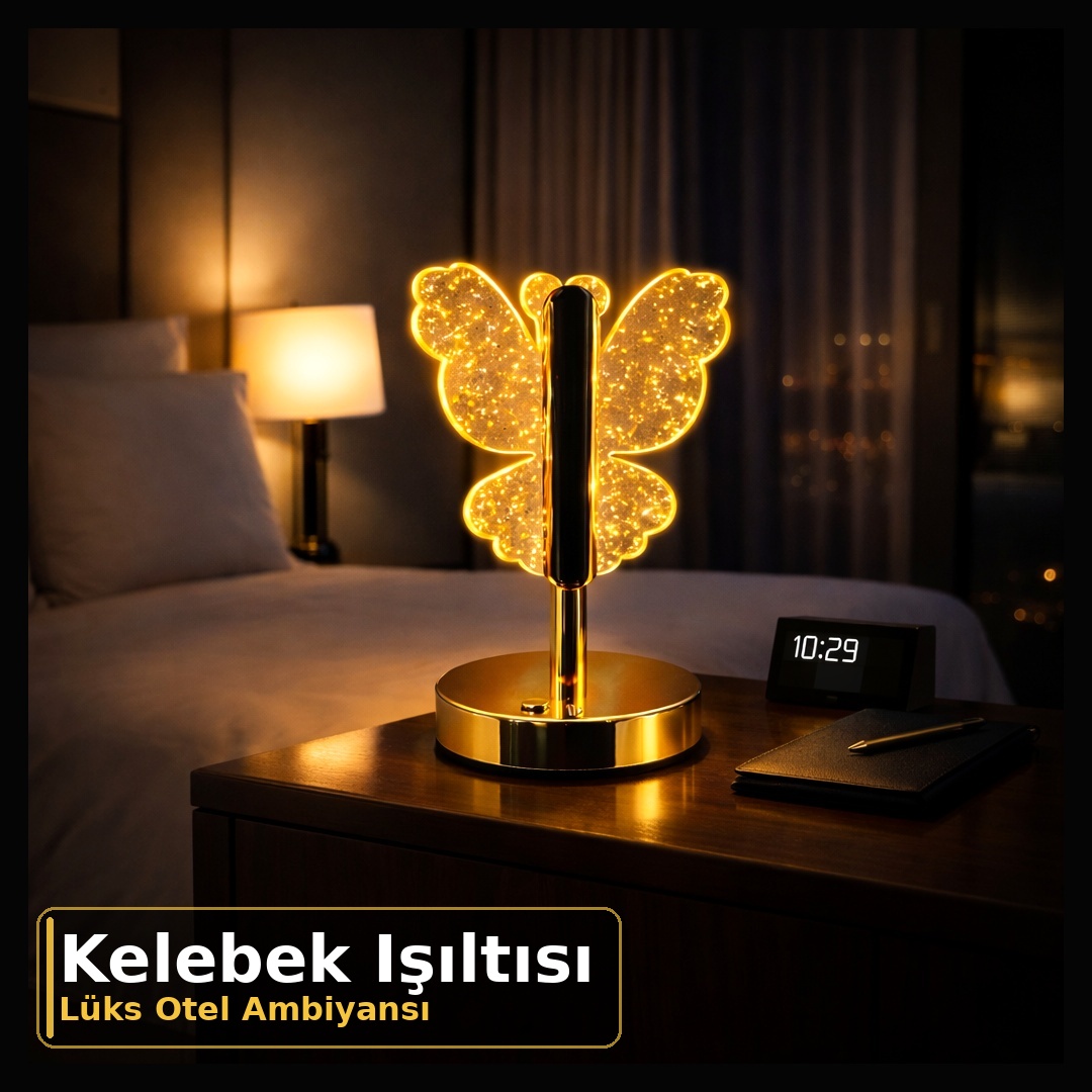 Kristal Masa Lambası