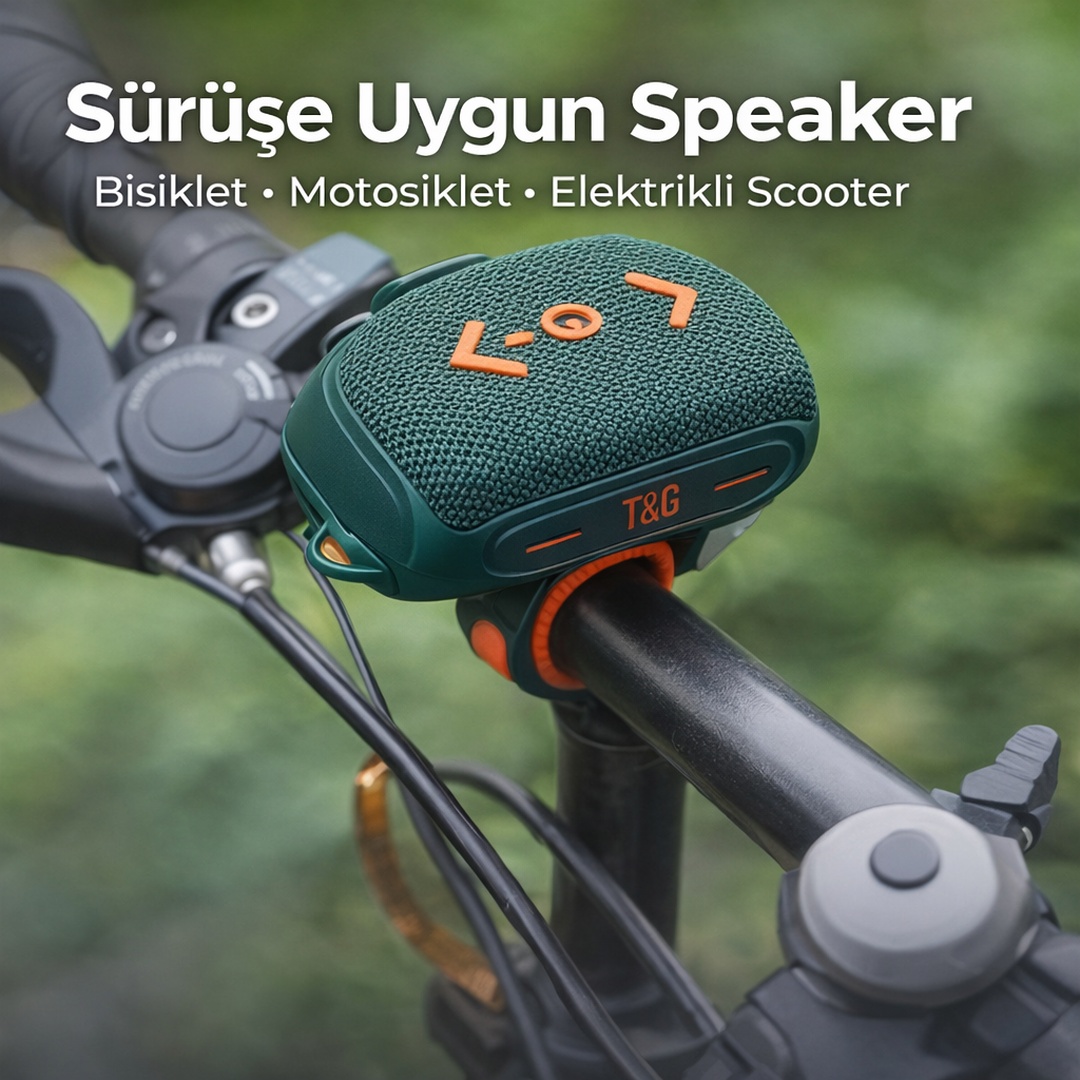 Bisiklet • Motosiklet • Elektrikli Scooter İçin Speaker
