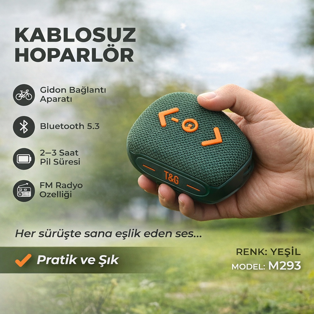 Bisiklet • Motosiklet • Elektrikli Scooter İçin Speaker