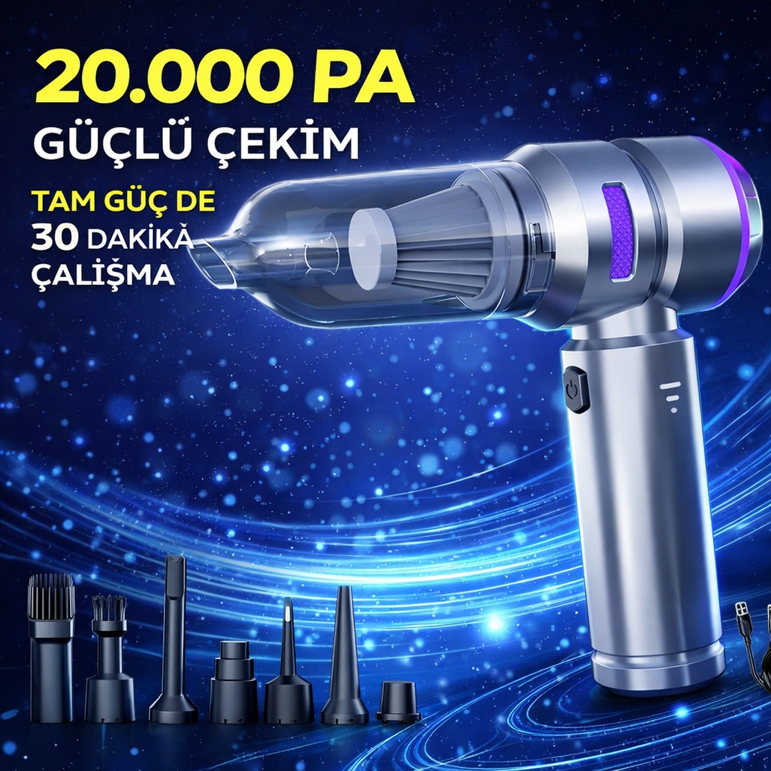 20000 PA OTO SÜPÜRGE