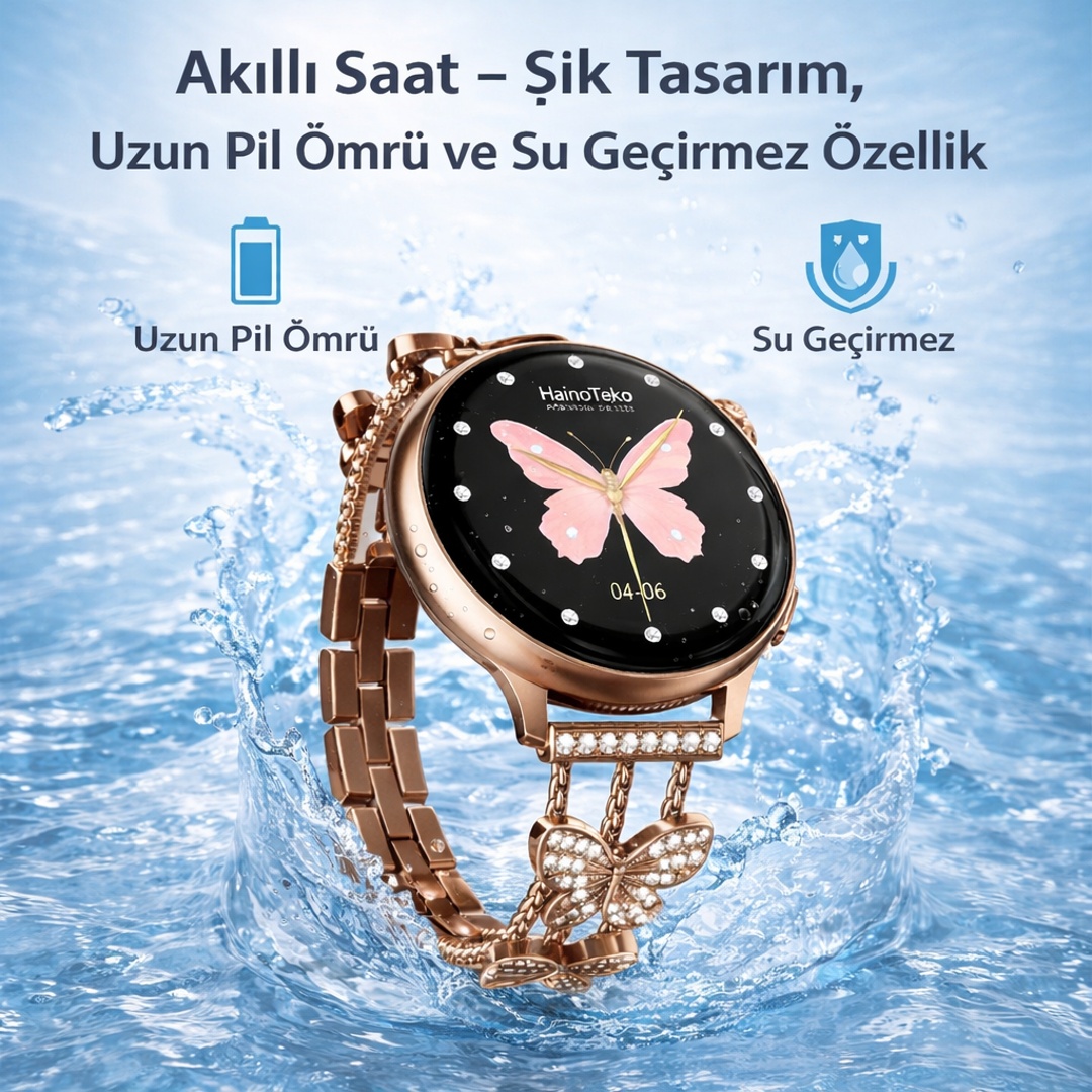 KADIN ŞIK TASARIM AKILLI SAAT