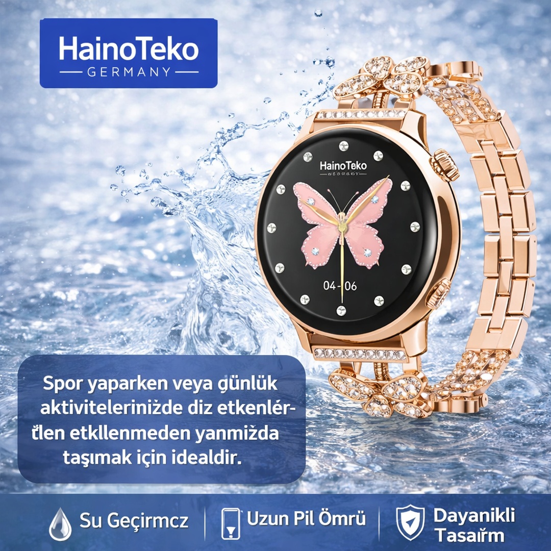 KADIN ŞIK TASARIM AKILLI SAAT