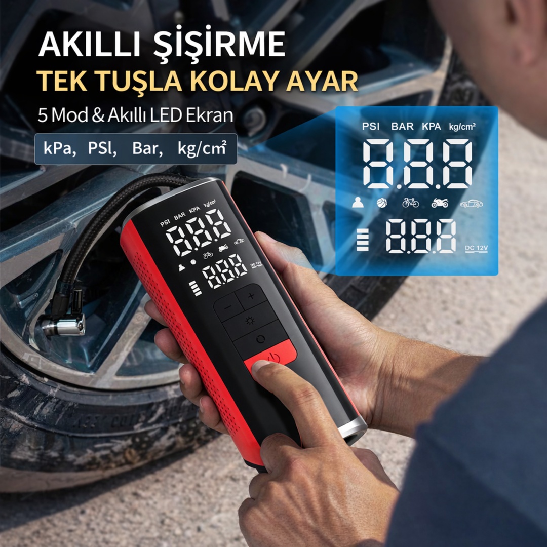 12.000mah AKÜ TAKVİYE