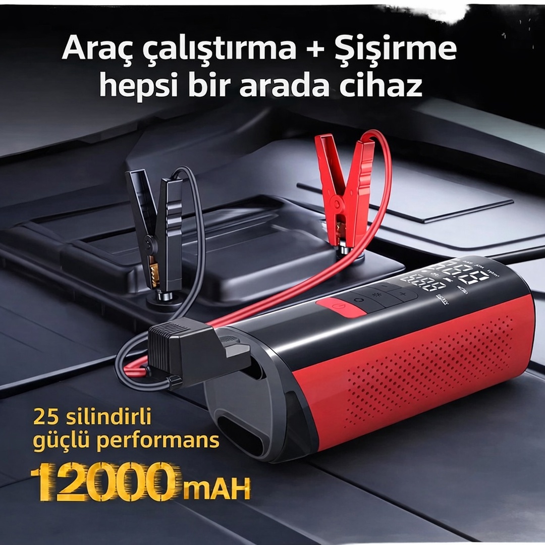 12.000mah AKÜ TAKVİYE
