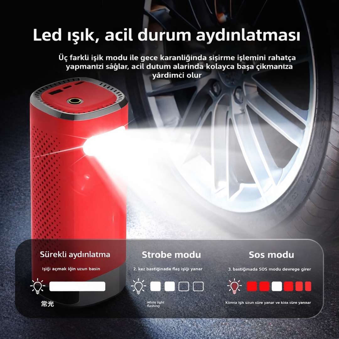 12.000mah AKÜ TAKVİYE