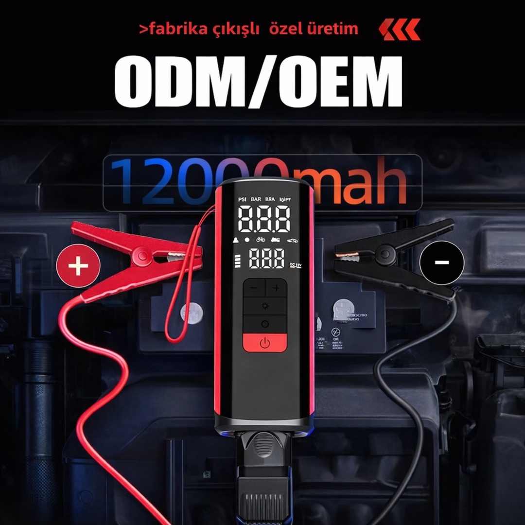 12.000mah AKÜ TAKVİYE