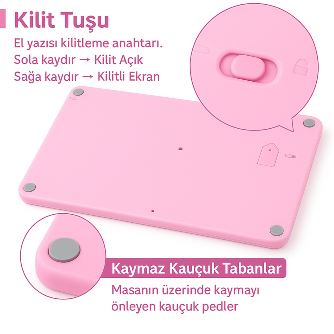 YAZI TAHTALI HESAP MAKİNASI