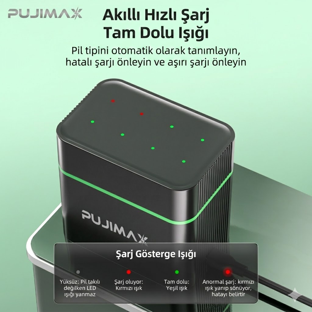 Yeni Nesil Akıllı Hızlı Şarj Cihazı