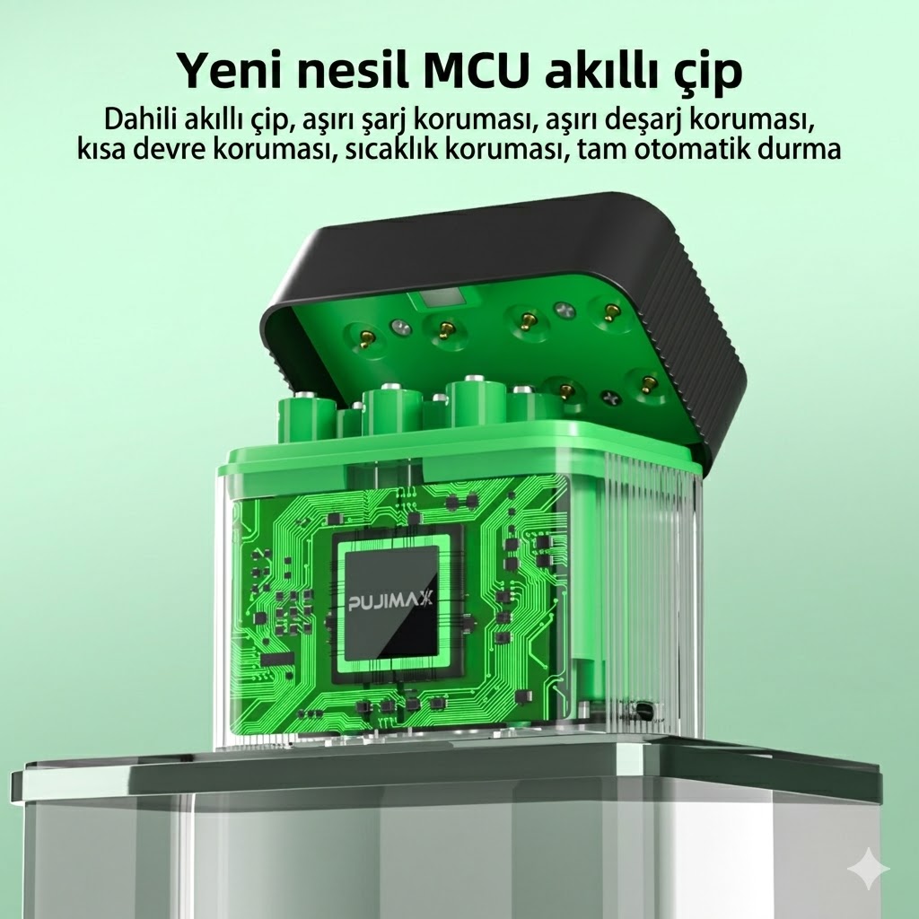Yeni Nesil Akıllı Hızlı Şarj Cihazı