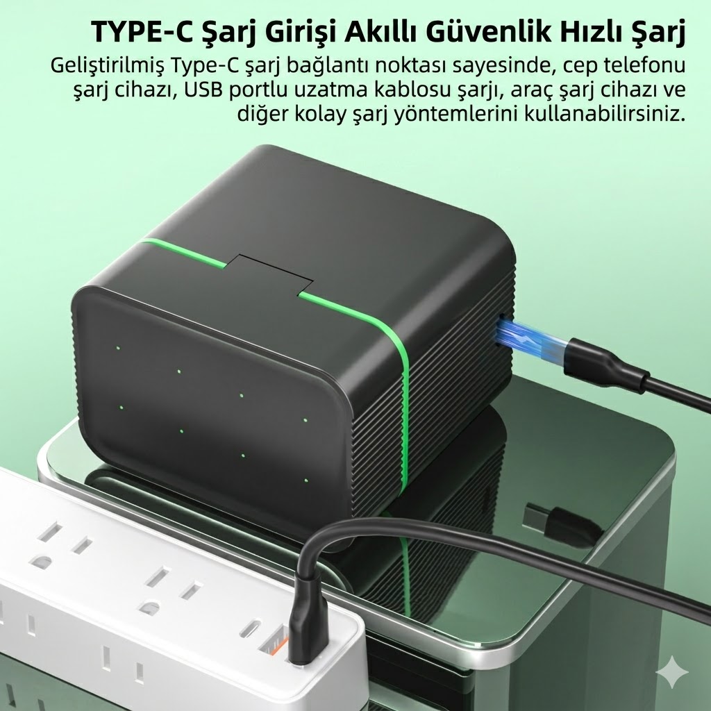 Yeni Nesil Akıllı Hızlı Şarj Cihazı