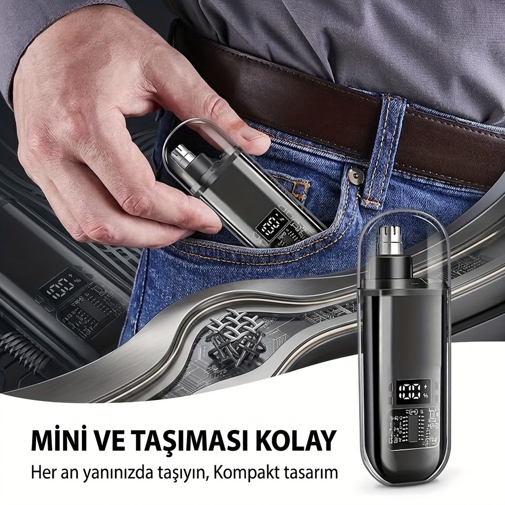 Burun Kulak Yanak Kıl Tüy Temizleme Makinesi