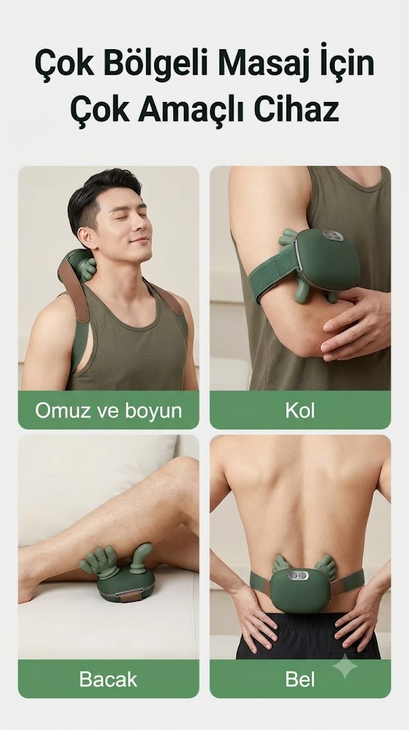 EL TİPİ MASAJ ALETİ