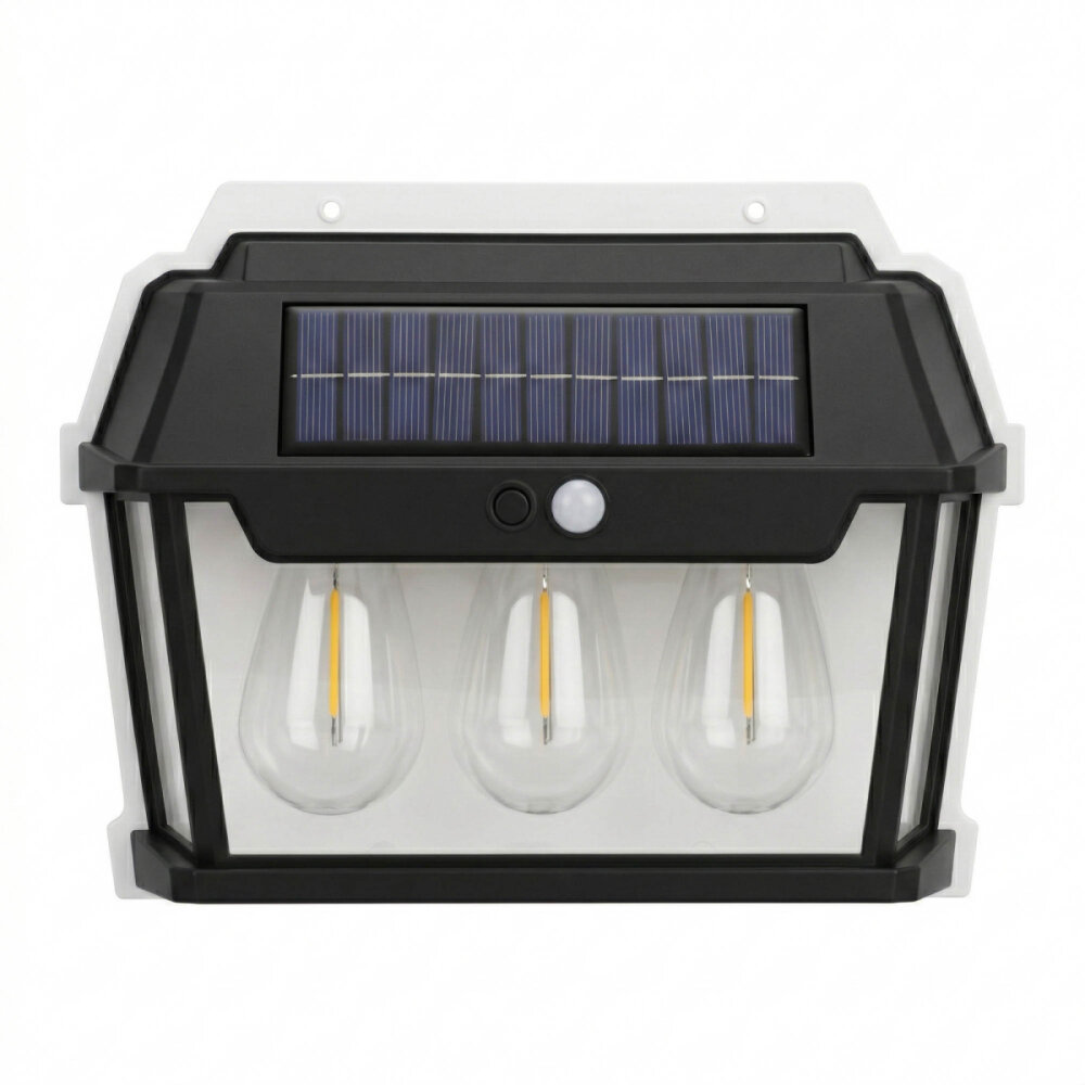 3'LEDLİ SOLAR LED DUVAR LAMBASI