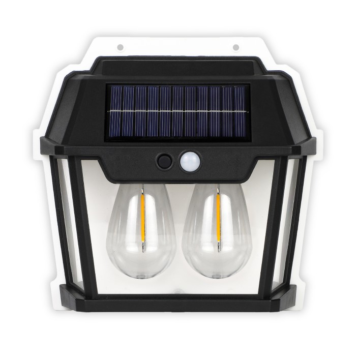 2'LEDLİSOLAR LED DUVAR LAMBASI