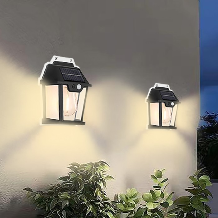 1'LEDLİ SOLAR LED DUVAR LAMBASI