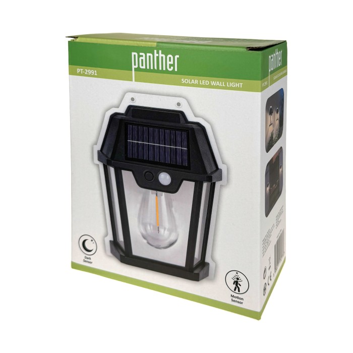 1'LEDLİ SOLAR LED DUVAR LAMBASI