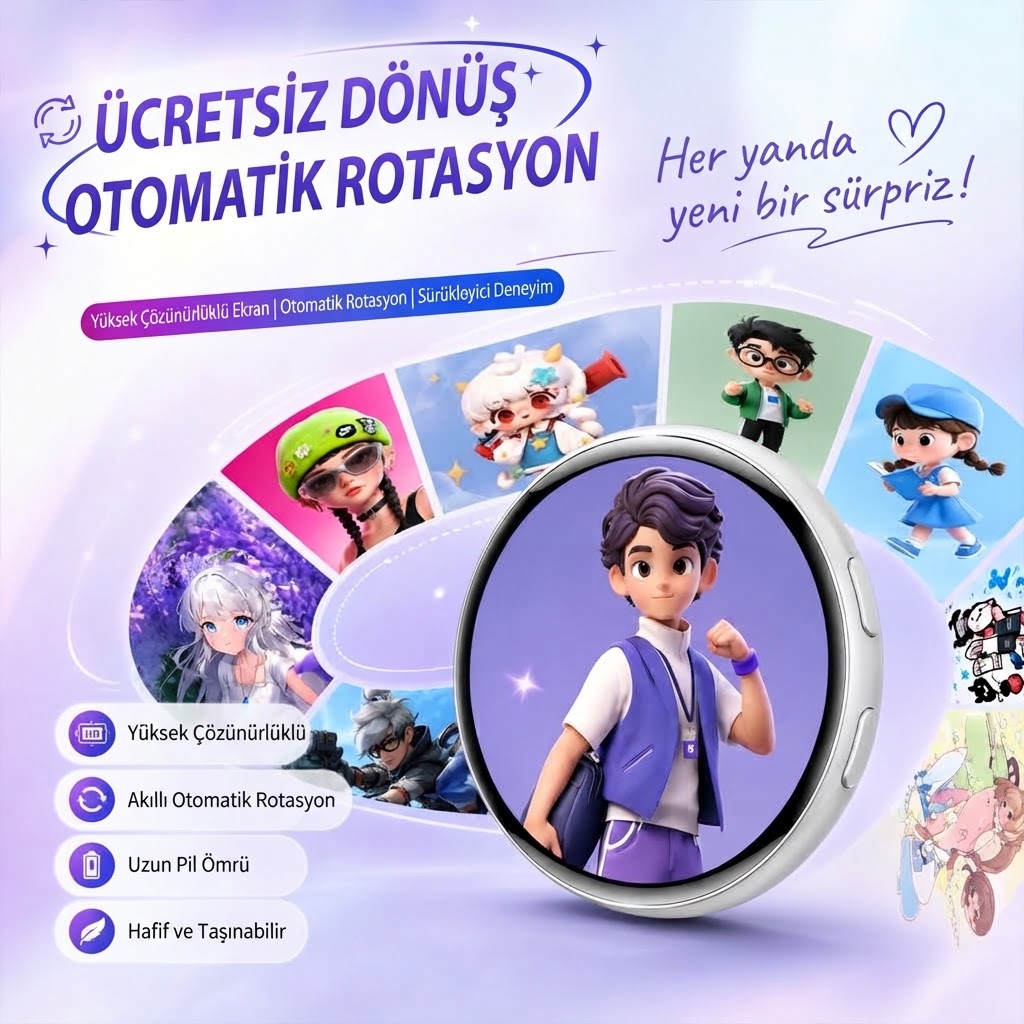 Dijital LED Ekranlı Rozet ve Dokunmatik Ekranlı Dijital İğne, Kişiselleştirilebilir Anime Tarzı Giyilebilir Akıllı Düğme, Partiler, Hayran Etkinlikleri, Ita Çantaları, Cosplay ve Hayranlıklar için